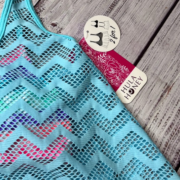 Hula Honey Racerback Swim Top - Picture 4 of 4
